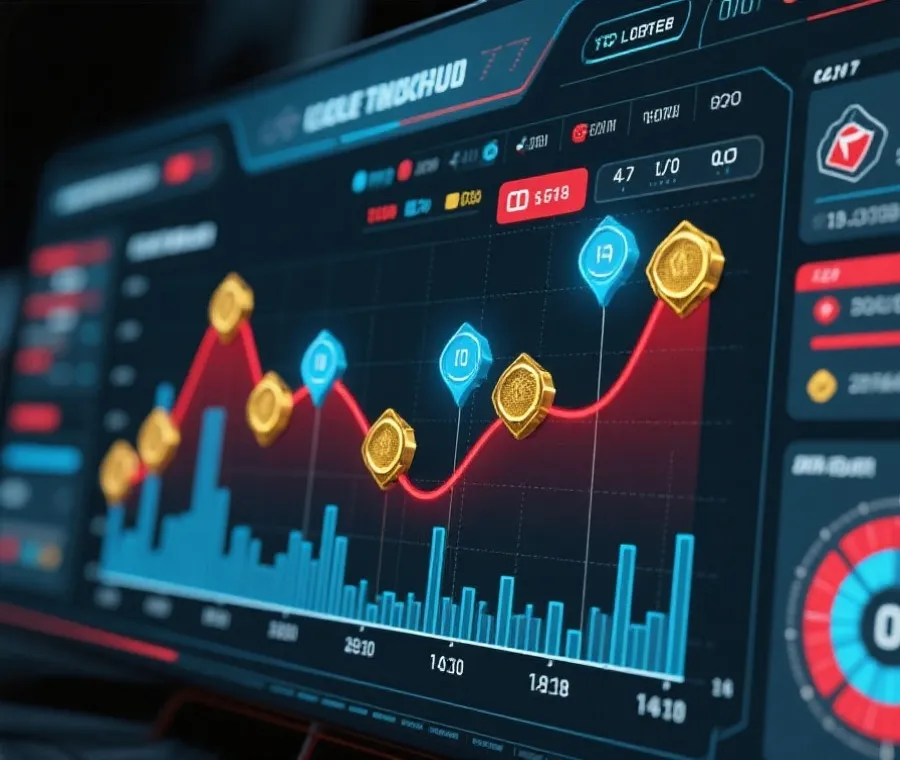 历史走势数据图表示意